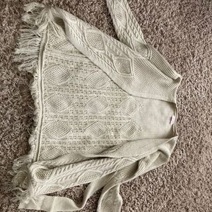 Pink lily Beige cardigan